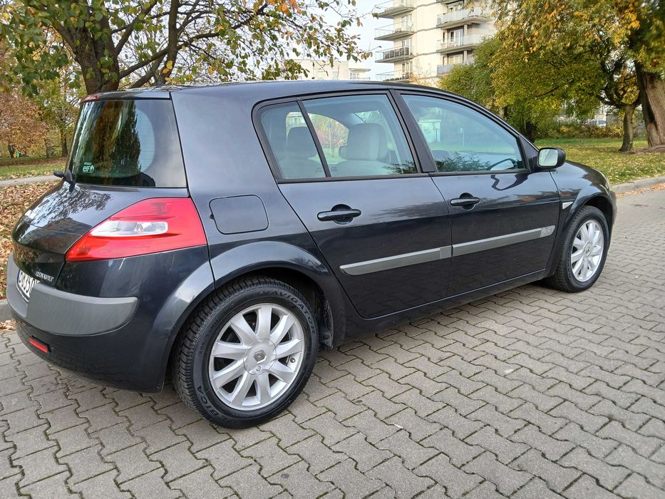 Megane Lift, 1.6-16v, beżowe wnętrze, 2007 salon PL.176tys.km,