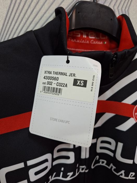 Bluza rowerowa CASTELLI XTR THERMAL męska XS