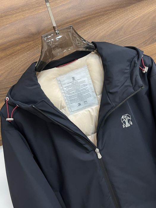 Brunello Cucinelli чоловіча куртка пуховик трансформер мужской