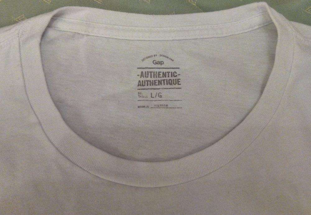 T-Shirt branca GAP Paris