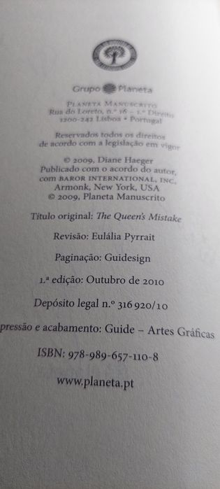 O Erro da Rainha - Diane Haeger