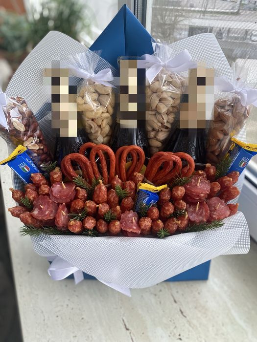 Фуд букет, букет з пивом подарунок чоловіку съедобный букет