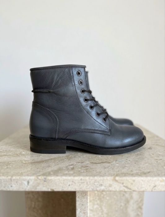 Botas Segmento em pele