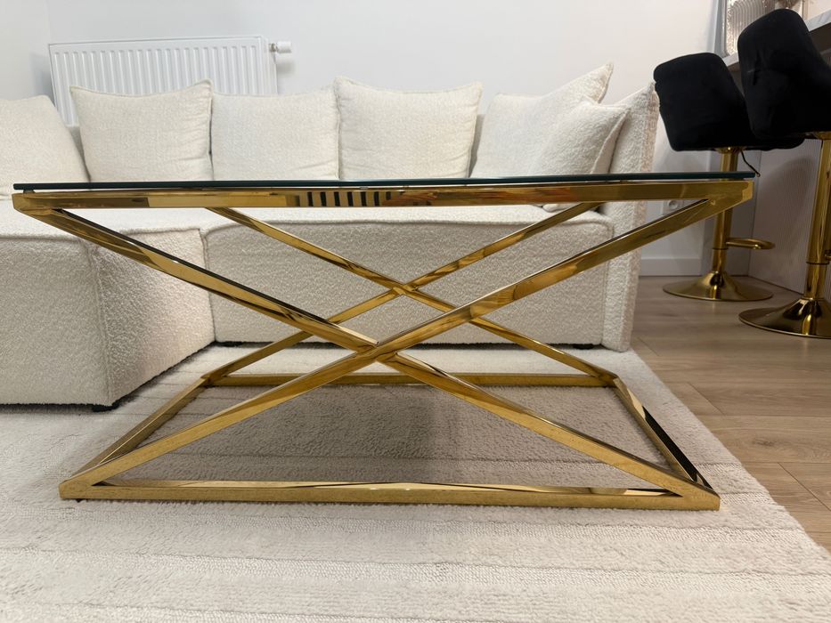 Szklana ława 90/50/44