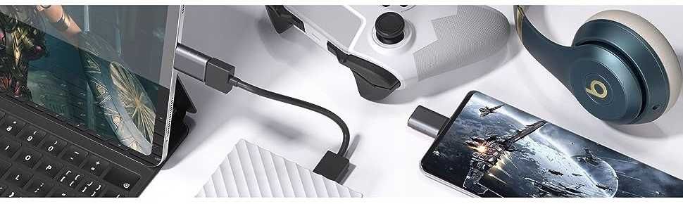 Przejściówka z USB C na USB Adapter Syntech 2 szt