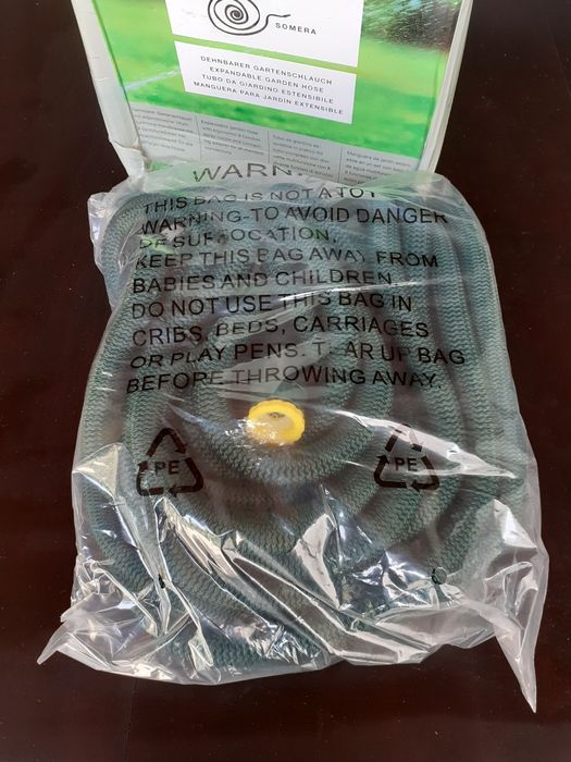 Mangueira irrigação extensível C/Pistola de oito funções