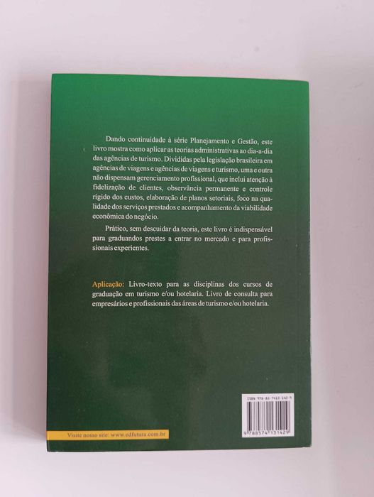 Livro Agências de Turismo Planejamento e Gestão