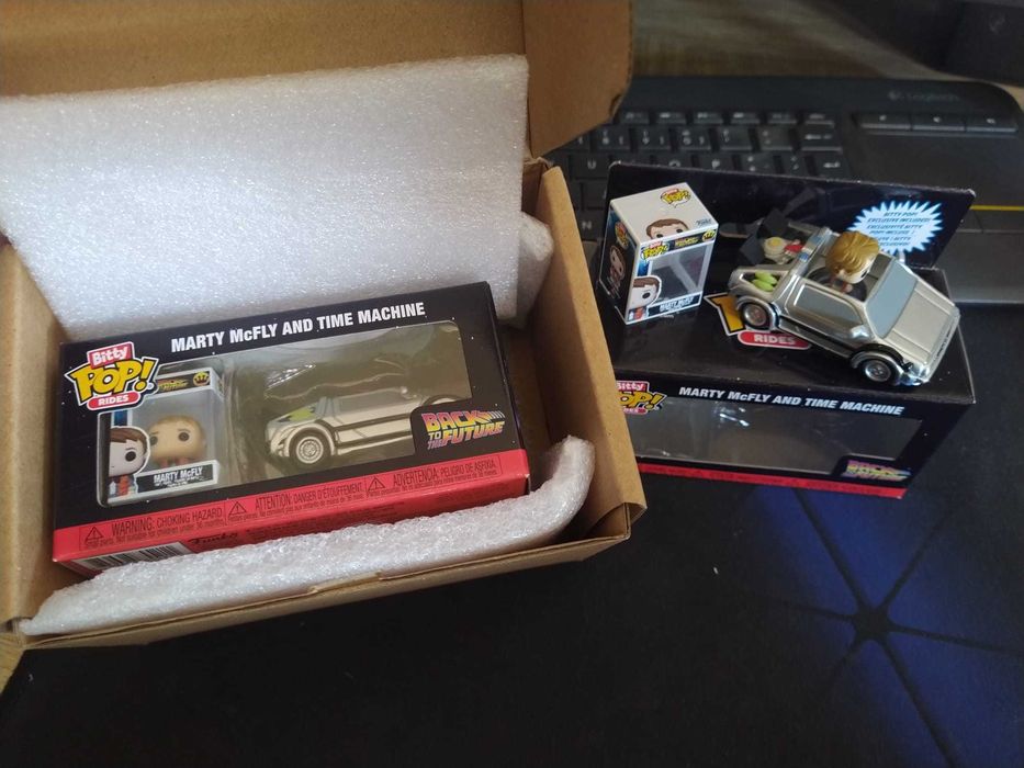 Bitty POP! Rides Back to The Future - Marty McFly Time Machine - Funko