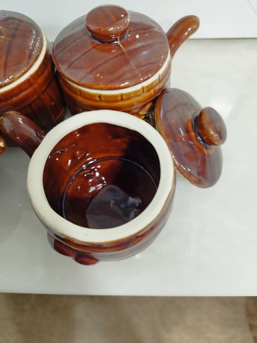 Vendo Jogo de tarros de Cerámica para cocina.