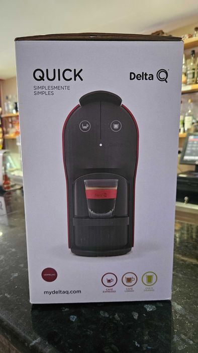 Maquina de café Delta Q Quick Nova com oferta de 30 capsulas