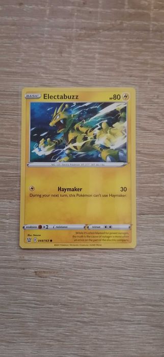 Pokemon Electabuzz 44/163 Battle Styles Non-Holo