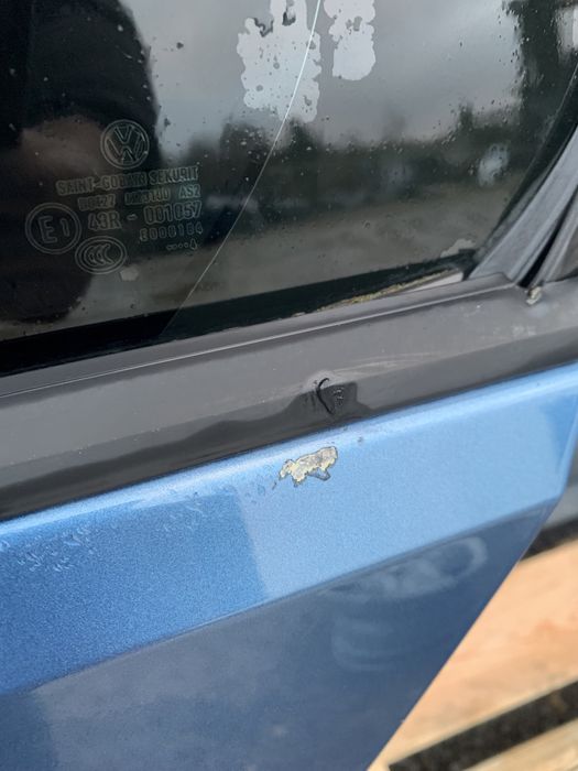 VW Golf VII 7 HB drzwi lewe tylne lewy tył niebieskie