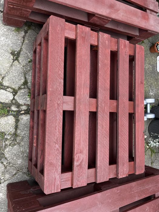 Zestaw ogrodowy z palet