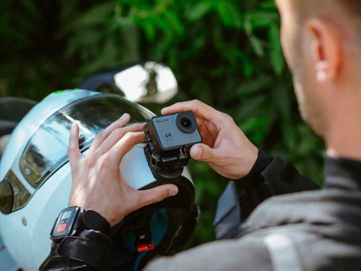 ZESTAW Kamera 4k wodoodporna motor motocykl jazda wyczynowa nurkowanie