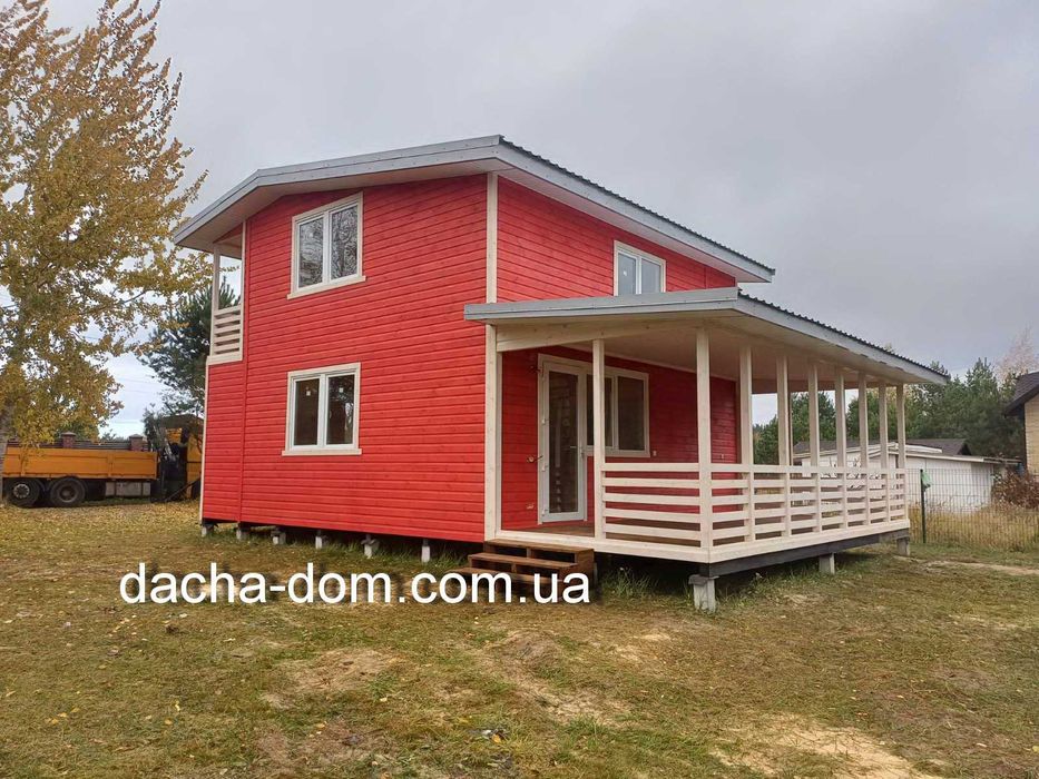 Дачные, каркасные, садовые домики! От 3500 грн. квадрат.