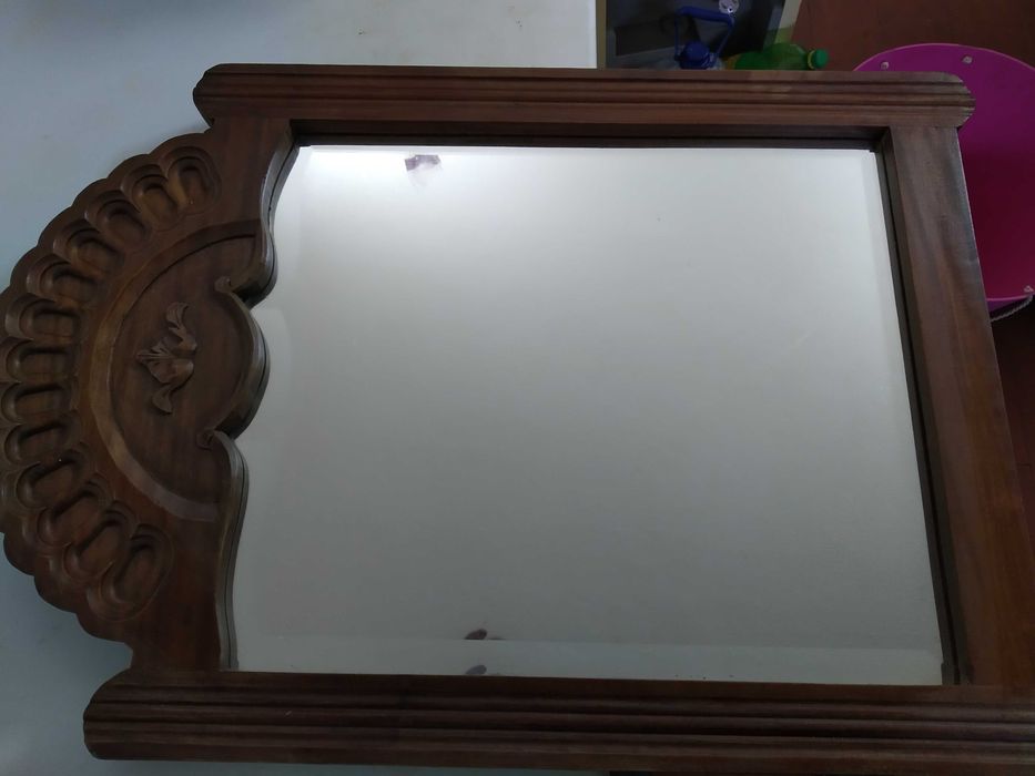 Baixa de preço Espelho anos 70. grande em bom estado
