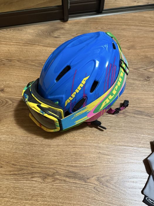 Шолом лижний  маска alpine