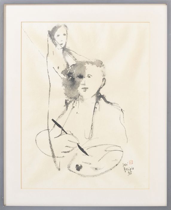 Pintura - José Emídio - 1995 (assinada)