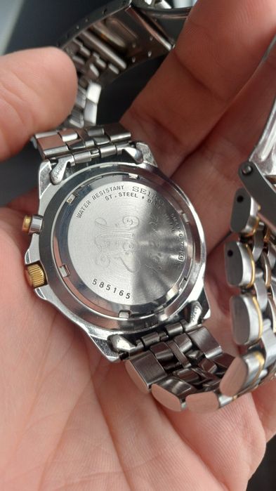 Seiko Kinetic Day-Date 5M43-0A70 | Po Serwisie