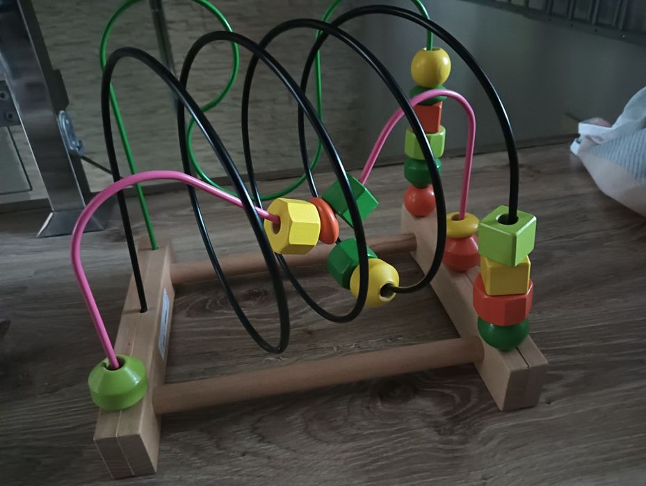 Mula Ikea drewniana układanka