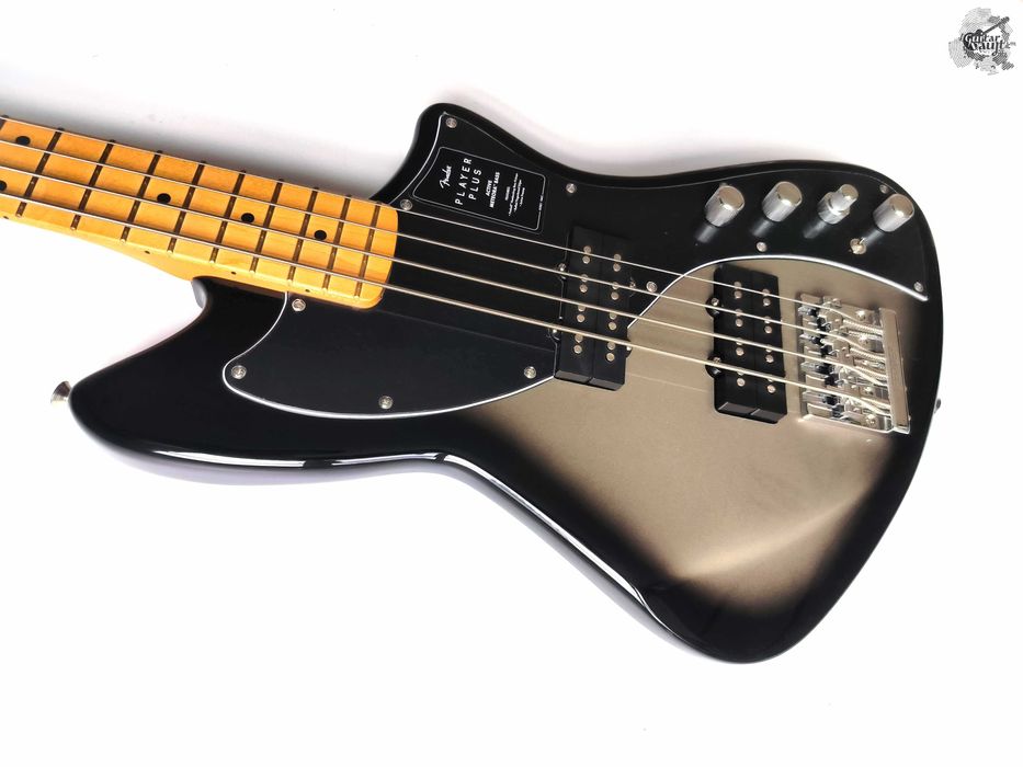 Новий Fender® Player Plus Active Meteora Bass '2024 Silver Burst