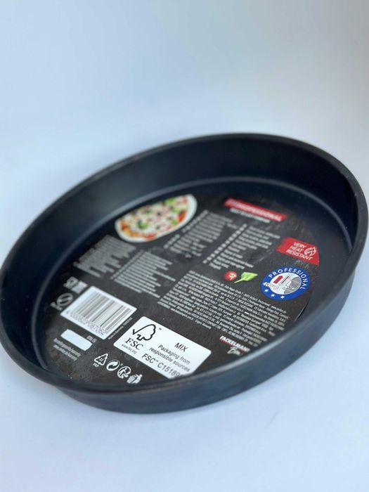 FMprofessional Niemiecka blacha do pizzy 18 cm Stal nierdzewna kod 306