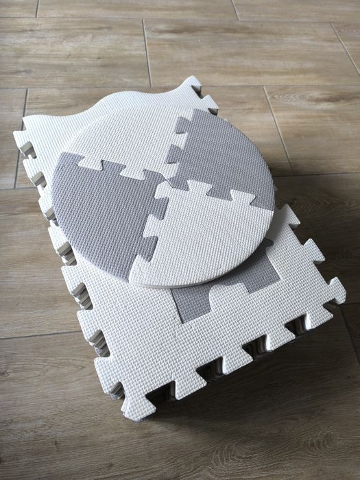 Puzzle piankowe duże i inne rzeczy