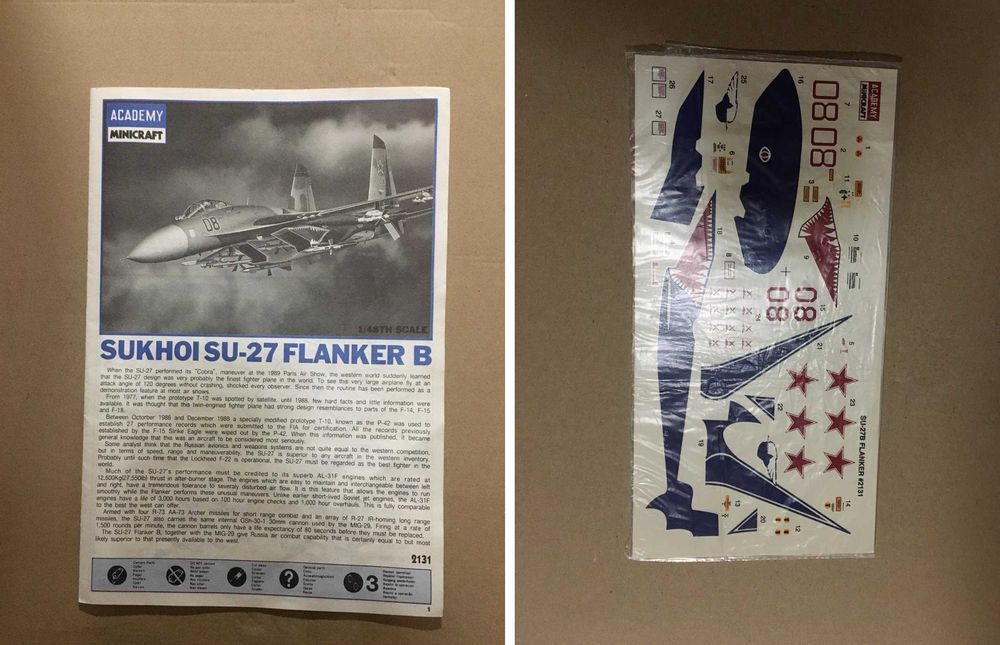 Сборная модель самолета F-15E  1/48 HASEGAWA