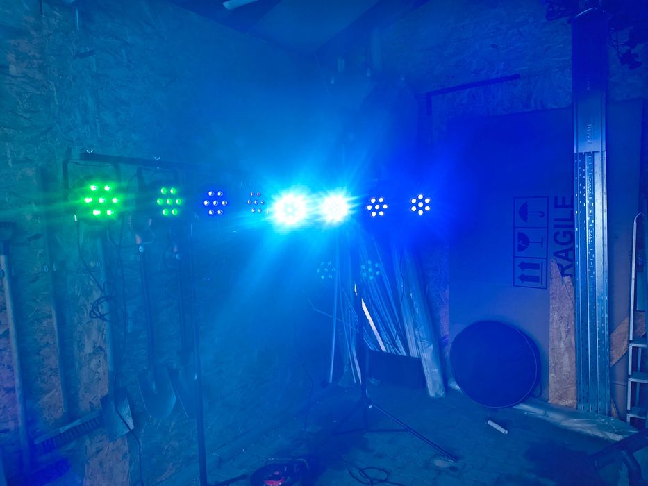 Factal Lights Par Led 7 x 10 W oświetlenie sceniczne