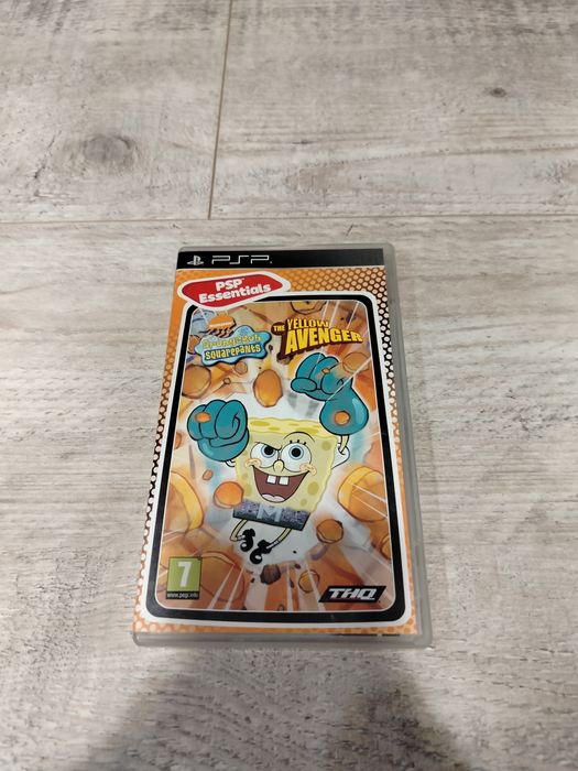 Gra SpongeBob yellow avenger psp