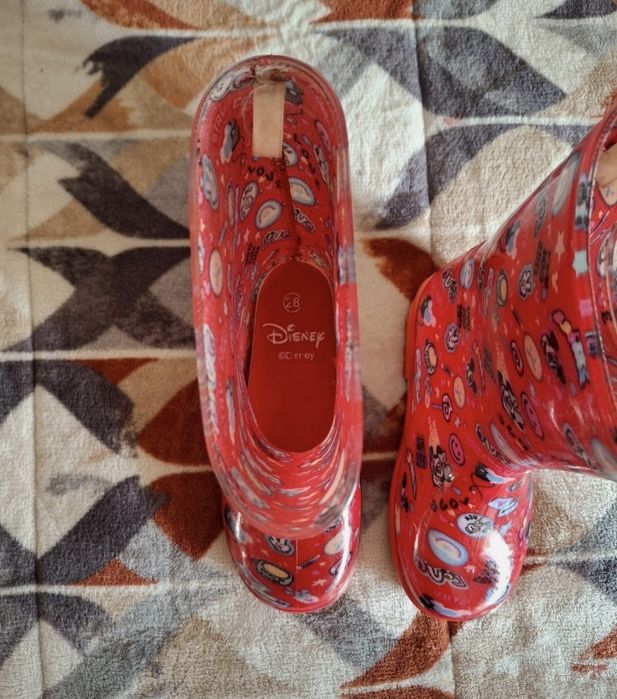 Galochas minnie disney tamanho 28