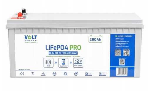 Акумулятори VOLT POLSKA LiFePO4 12-24V 100-400ah