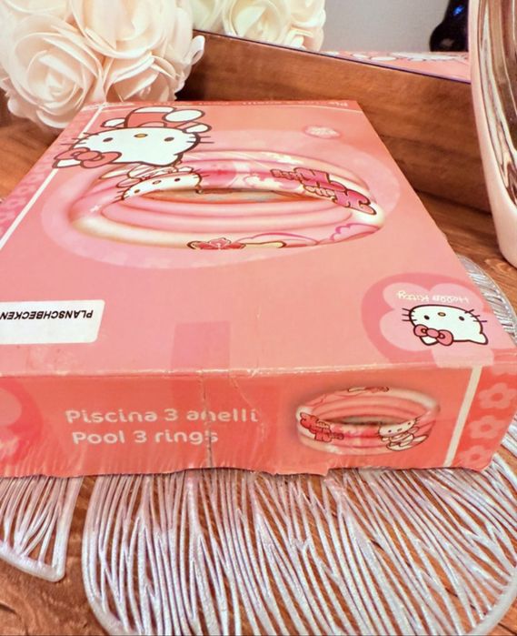 Sanrio Hello Kitty basen dmuchany * średnica 100cm