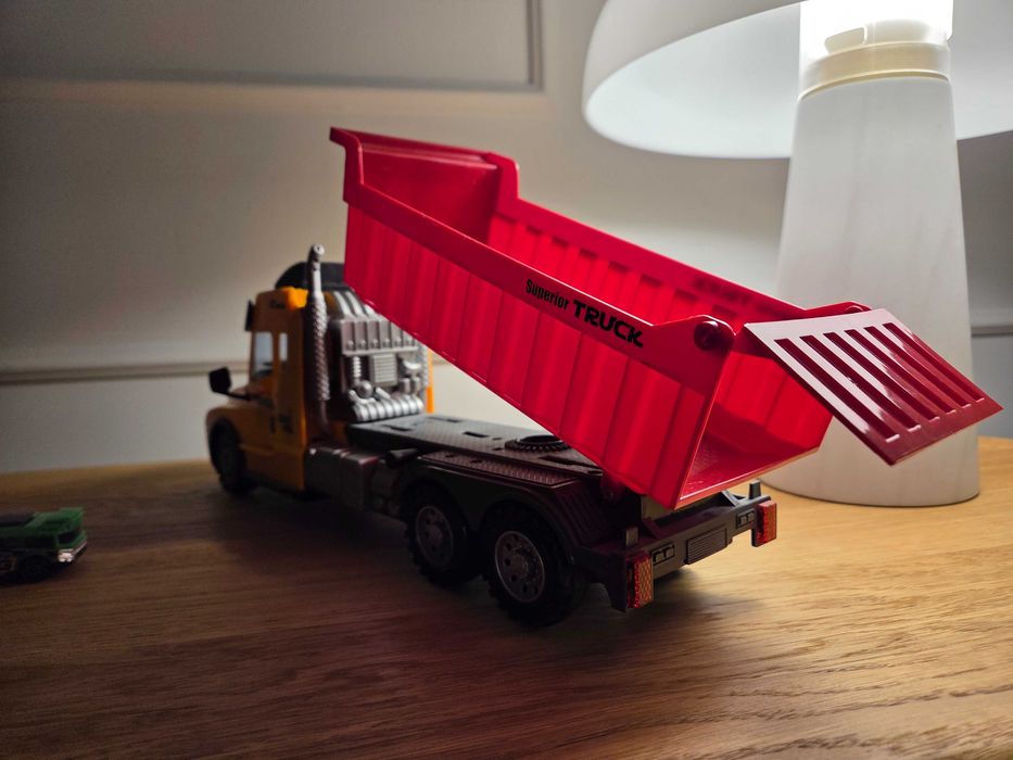 Wywrotka ciezarowka RC zdalnie sterowana artyk, stan bdb + matchbox