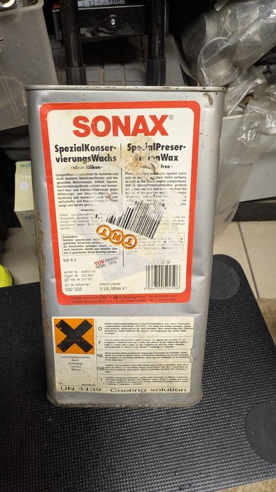 Wosk konserwacyjny sonax 5l