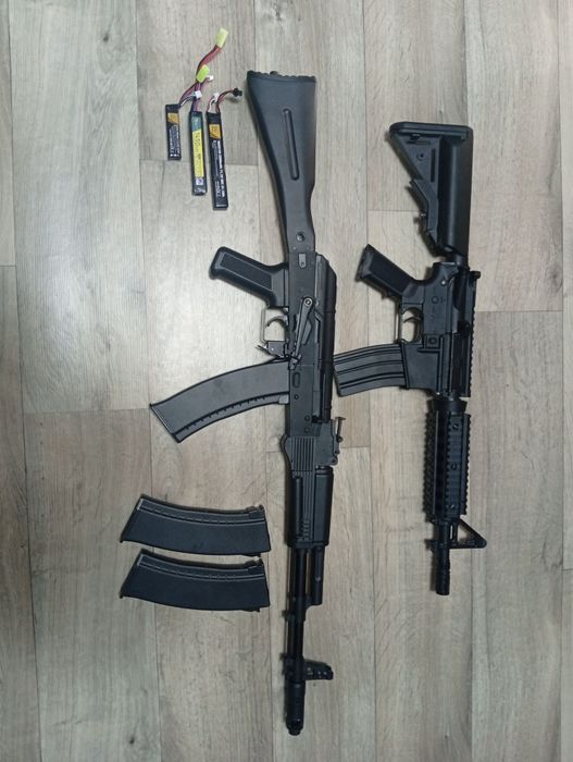 Орбиз автомати АК-74 и M4A1 (Тюнинг, 11.1v)