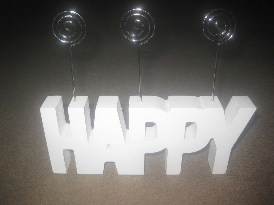 Artigo de Decoração "Happy" Impecável!