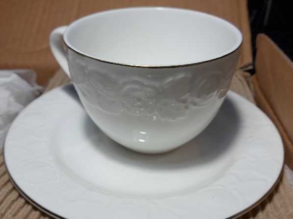 Чайний(кофейный) набор из тонкого фарфора, 6 персон