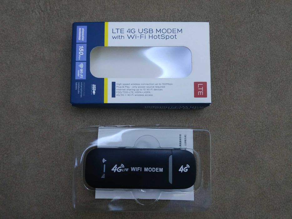 4G LTE USB WI-FI роутер (модем) для роздачі інтернету з sim-карти