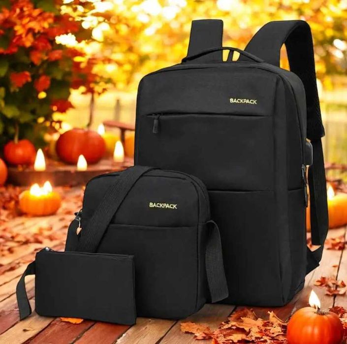 Рюкзак шкільний ранець міський Рюкзак школьный ранец туристический 3в1