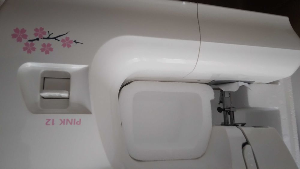 Maquina costura JANOME PINK 12 NOVA