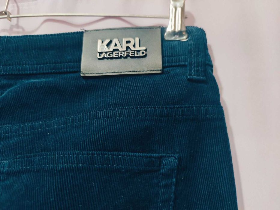 Джинсы вельветовые Karl Lagerfeld раз-31/32 новые