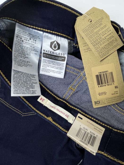 Levis 24 25 26 27 28 29 30 31 32 311 джинсы синие джинси 720 721 711