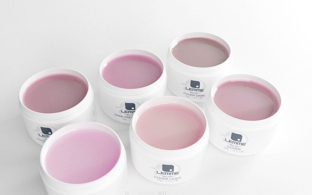 ГЕЛЬ для нарощування нігтів LEMME (Лемме) 50 гр зі складу! 375 грн.