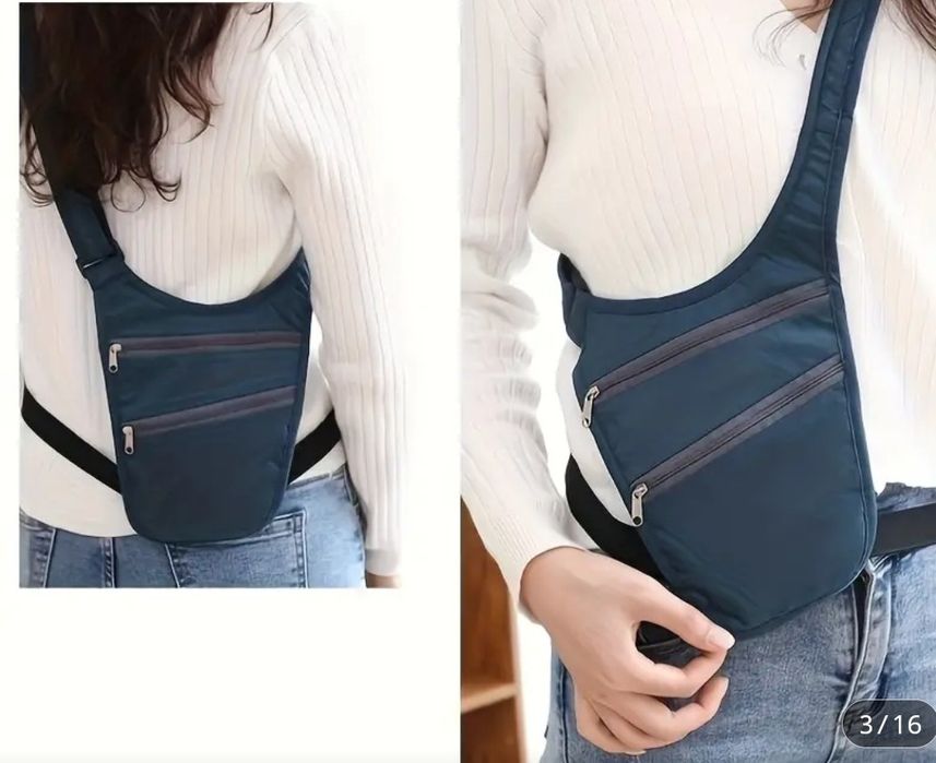 Mala de ombro ajustável