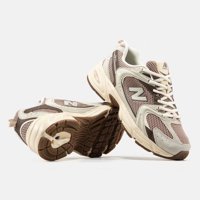 Кросівки New Balance 530 Beige Brown | Легкі та стильні