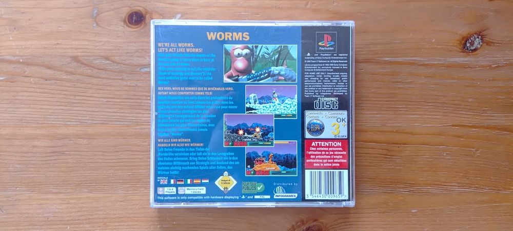 Worms, PlayStation 1