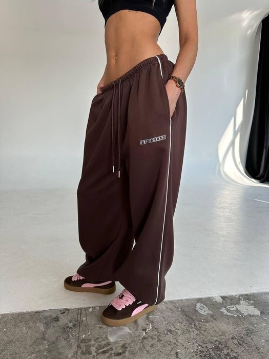 Штани палацо спортивні