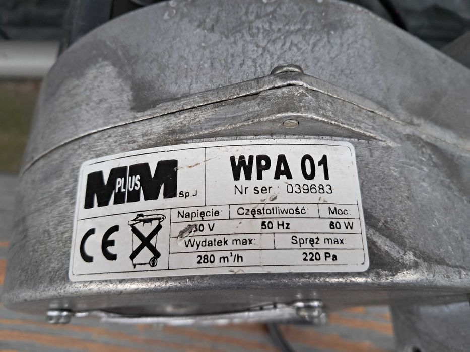 Dmuchawa,wentylator do pieca, kotła c.o. Możliwość wysyłki