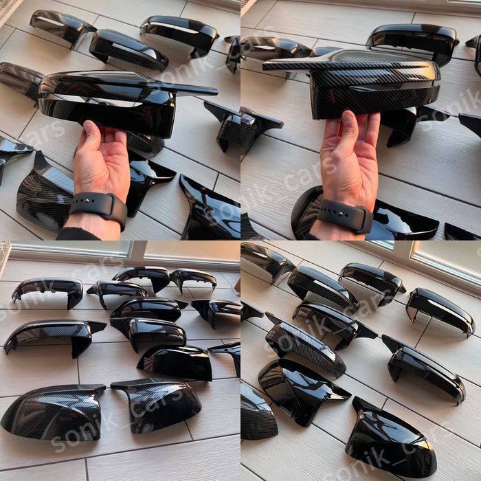 М накладки зеркал BMW G20G21 G22G23 G30G31 G11G12 G15G16 G01G02 G05G06